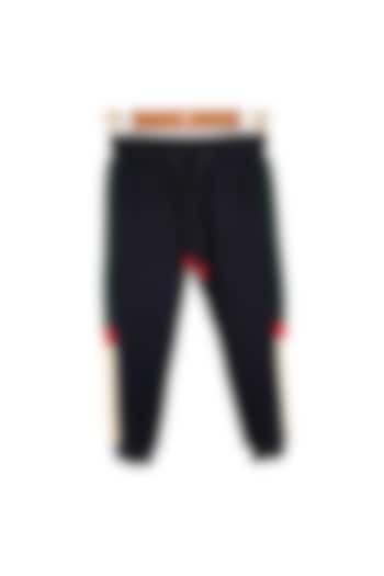 Navy Blue Joggers For Boys by BYB PREMIUM
