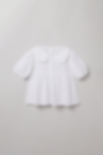 Ivory Soft Cotton Top For Girls by BYB PREMIUM