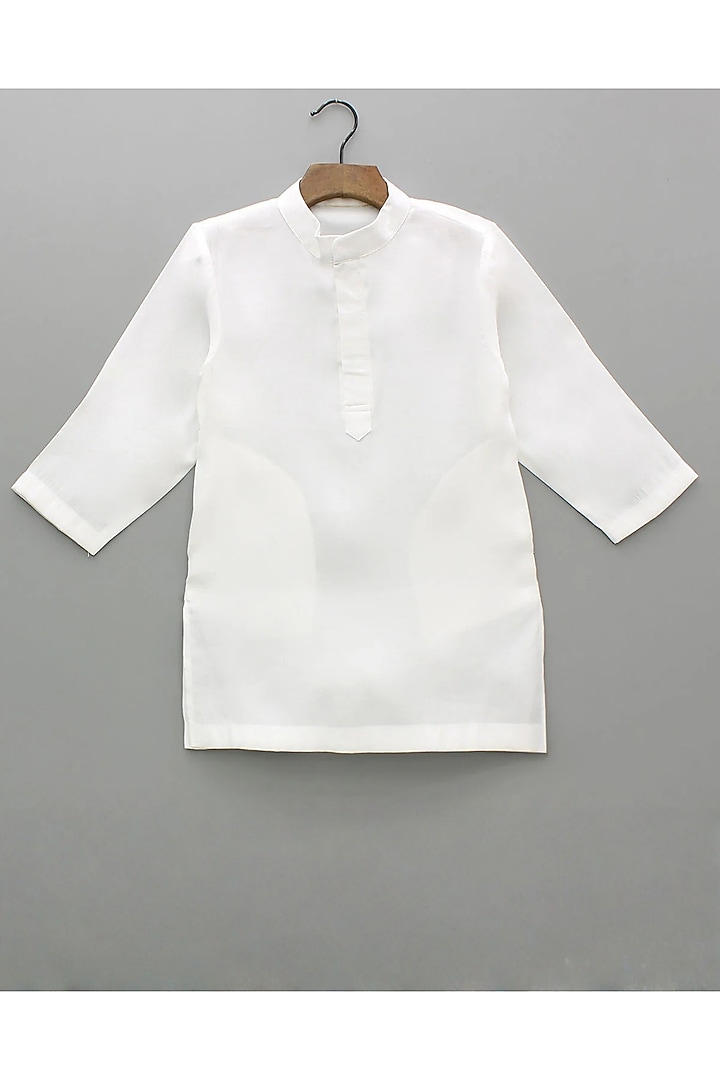 Yellow Tissue Hand Embroidered Nehru Jacket Set For Boys by BYB PREMIUM at Pernia's Pop Up Shop