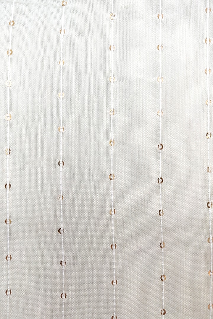 Off White Chanderi Embroidered Kurta Set For Boys by BYB PREMIUM at Pernia's Pop Up Shop