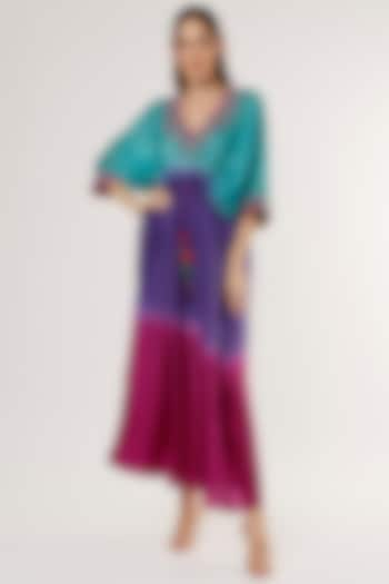 Multi-Coloured Printed Kaftan by Capisvirleo at Pernia's Pop Up Shop