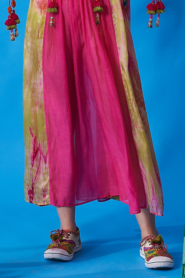 Lime Hand Embroidered Cocktail Dress by Capisvirleo at Pernia's Pop Up Shop