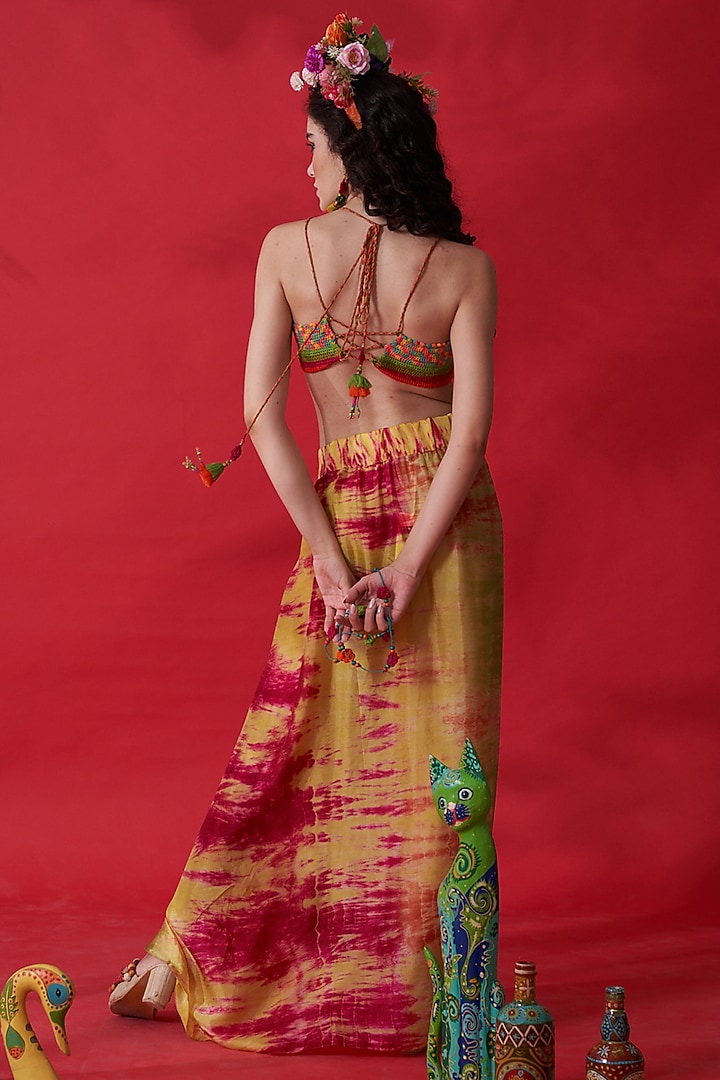 Multi-Colored Crochet Bra Top by Capisvirleo at Pernia's Pop Up Shop