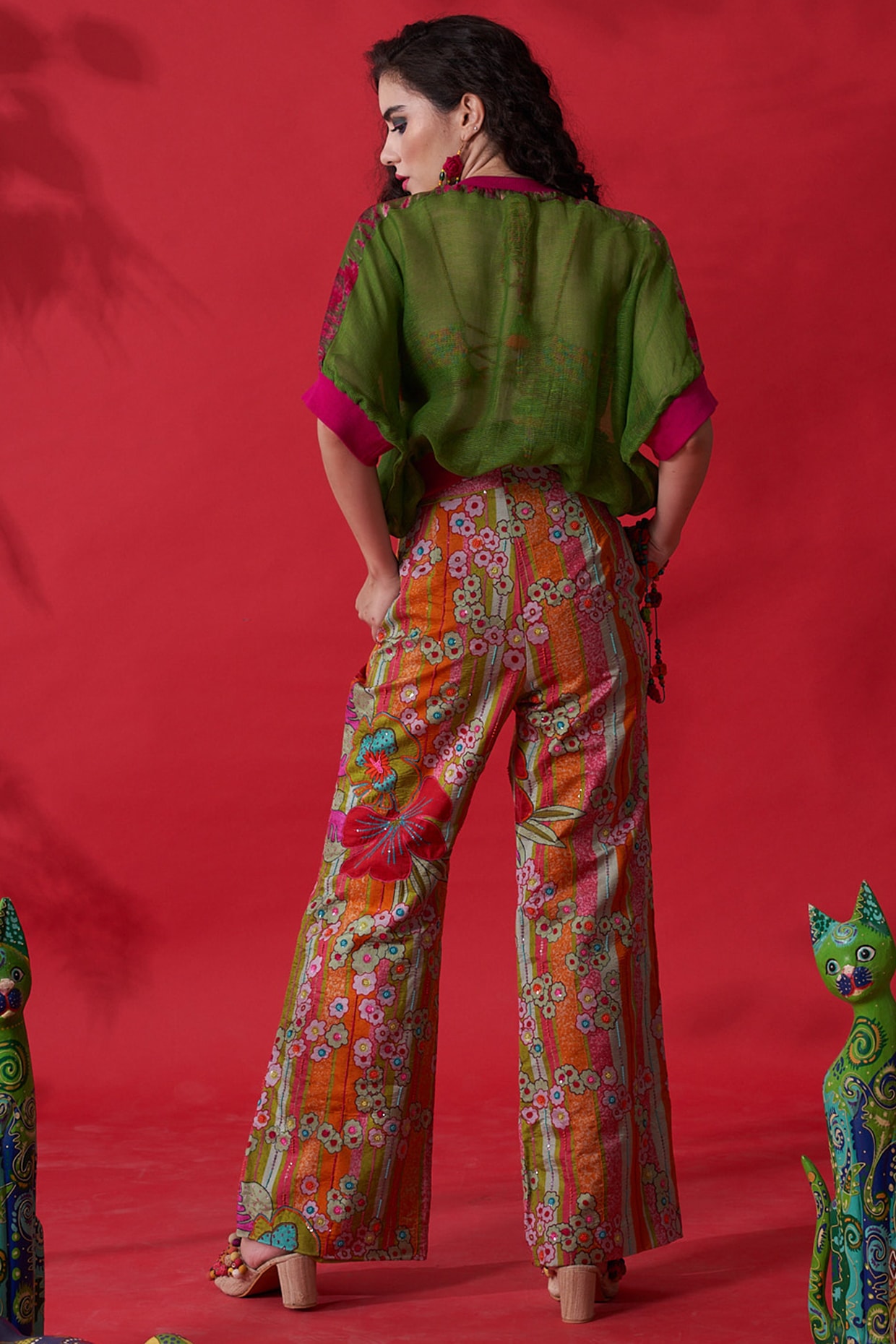 Embroidered on sale bell bottoms