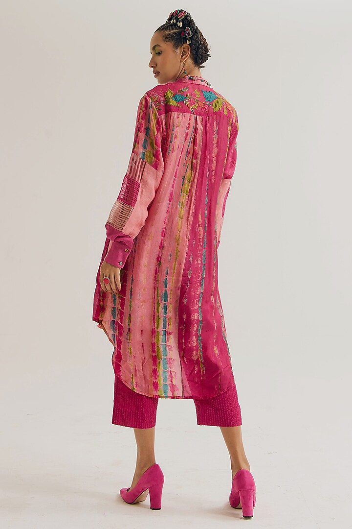 Fuchsia Cotton Pants by Capisvirleo at Pernia's Pop Up Shop