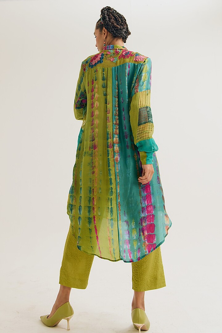 Green Cotton Pants by Capisvirleo at Pernia's Pop Up Shop