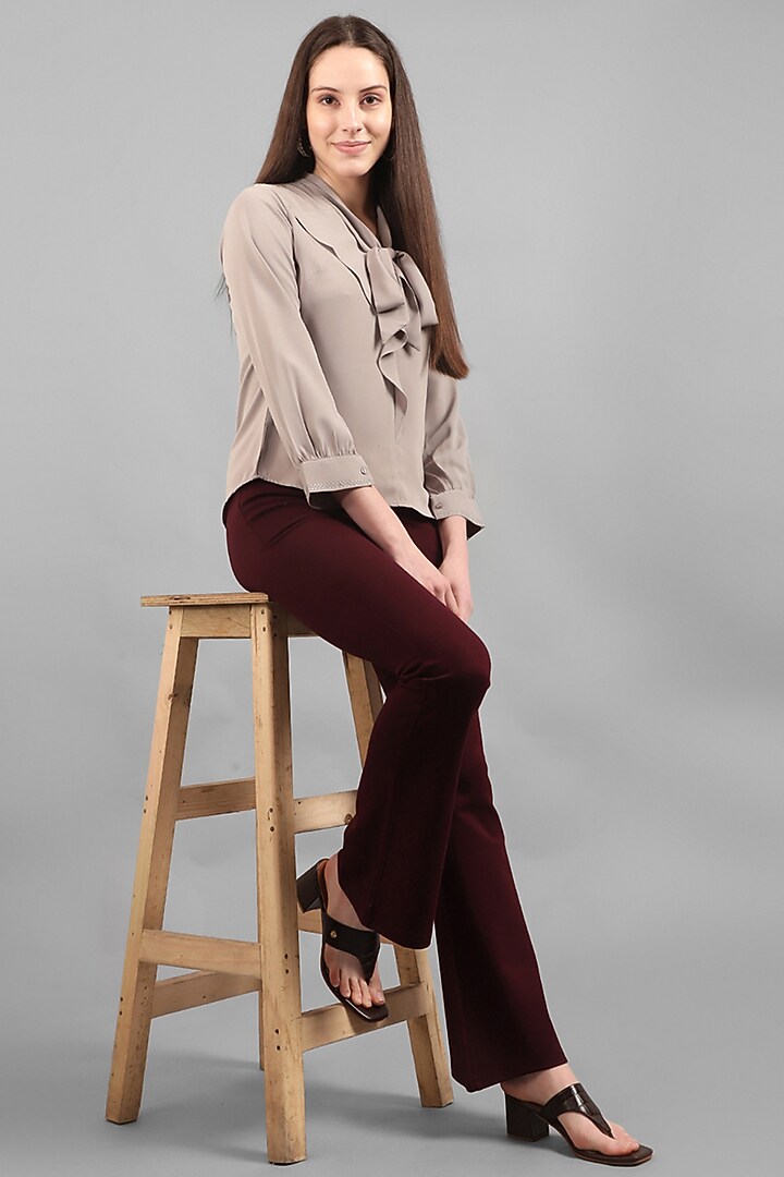 Brown Leather Heels by Kolha by Carlton at Pernia's Pop Up Shop