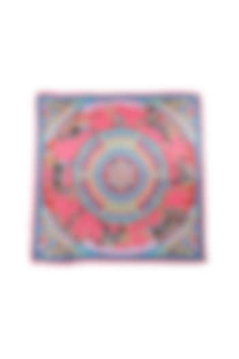 Multi-Colored Silk Printed Pocket Square by Canzoni