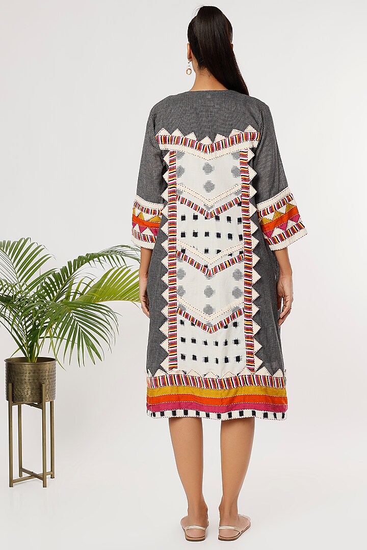 Multi-Colored Cotton Jacket by THE WOVEN LAB at Pernia's Pop Up Shop