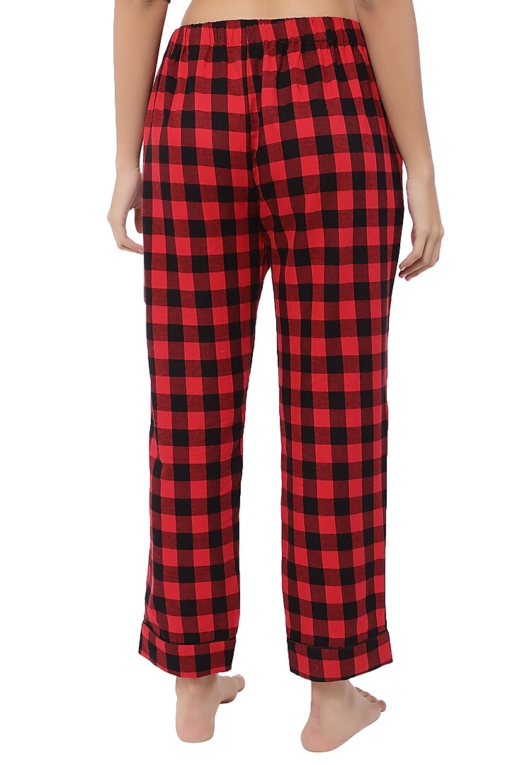 Red Cotton Night Suit by CatNap at Pernia's Pop Up Shop