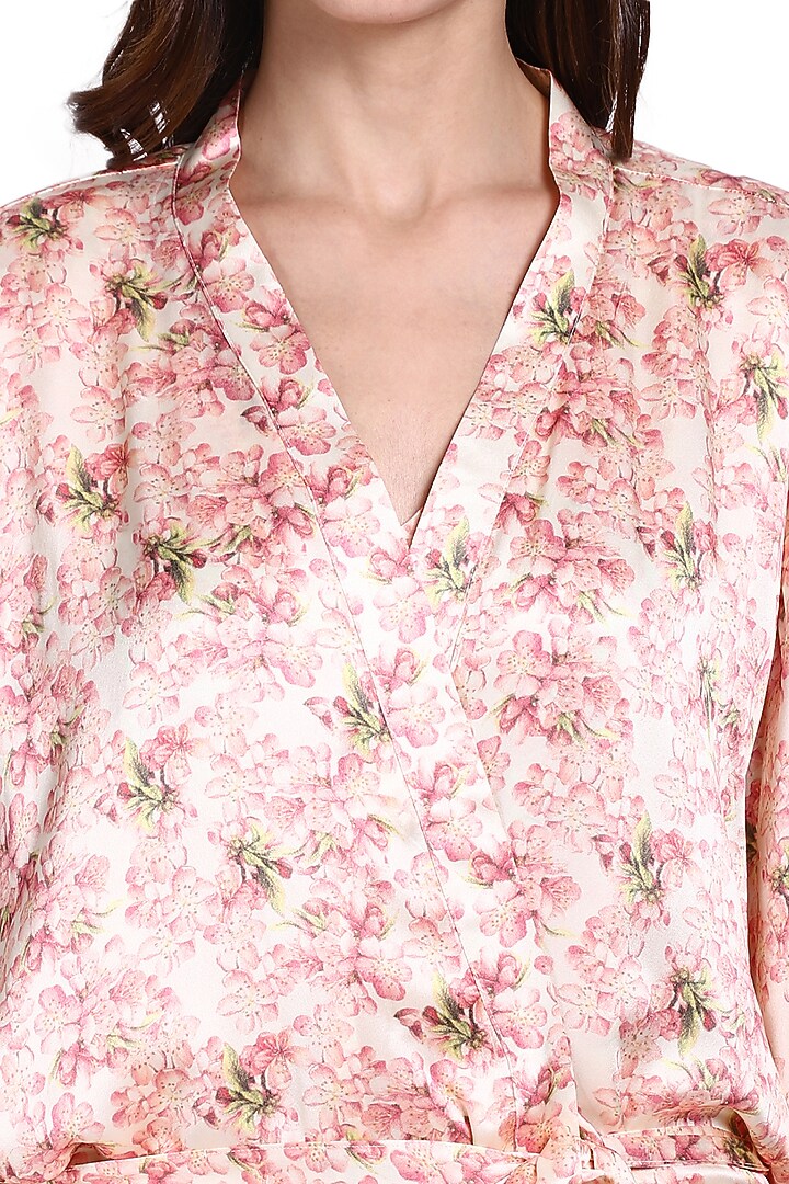 Vintage Blossom Printed Kimono Summer Dress by CatNap at Pernia's Pop Up Shop