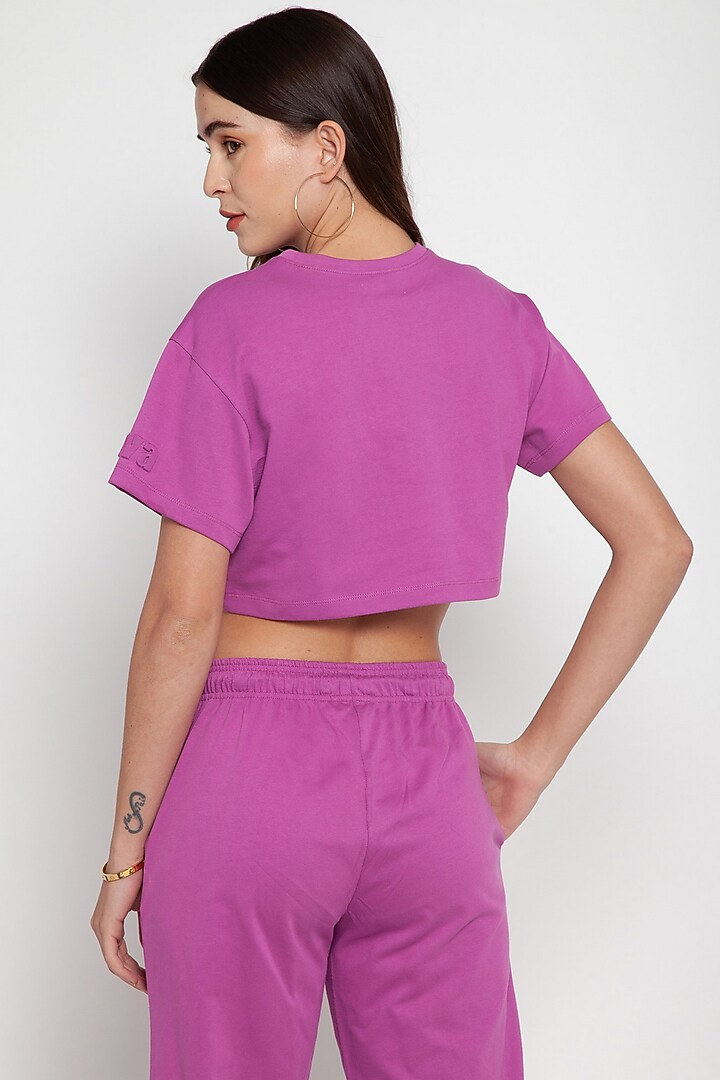 Orchid Cotton Jogger Set by CAVA Athleisure at Pernia's Pop Up Shop