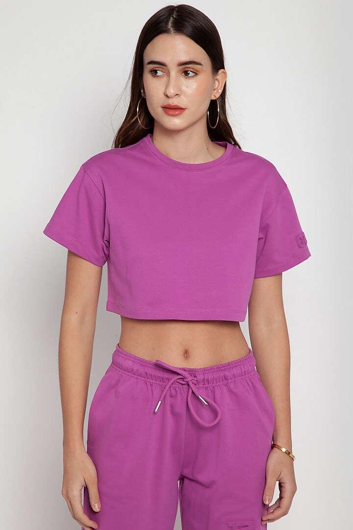 Orchid Cotton Jogger Set by CAVA Athleisure at Pernia's Pop Up Shop