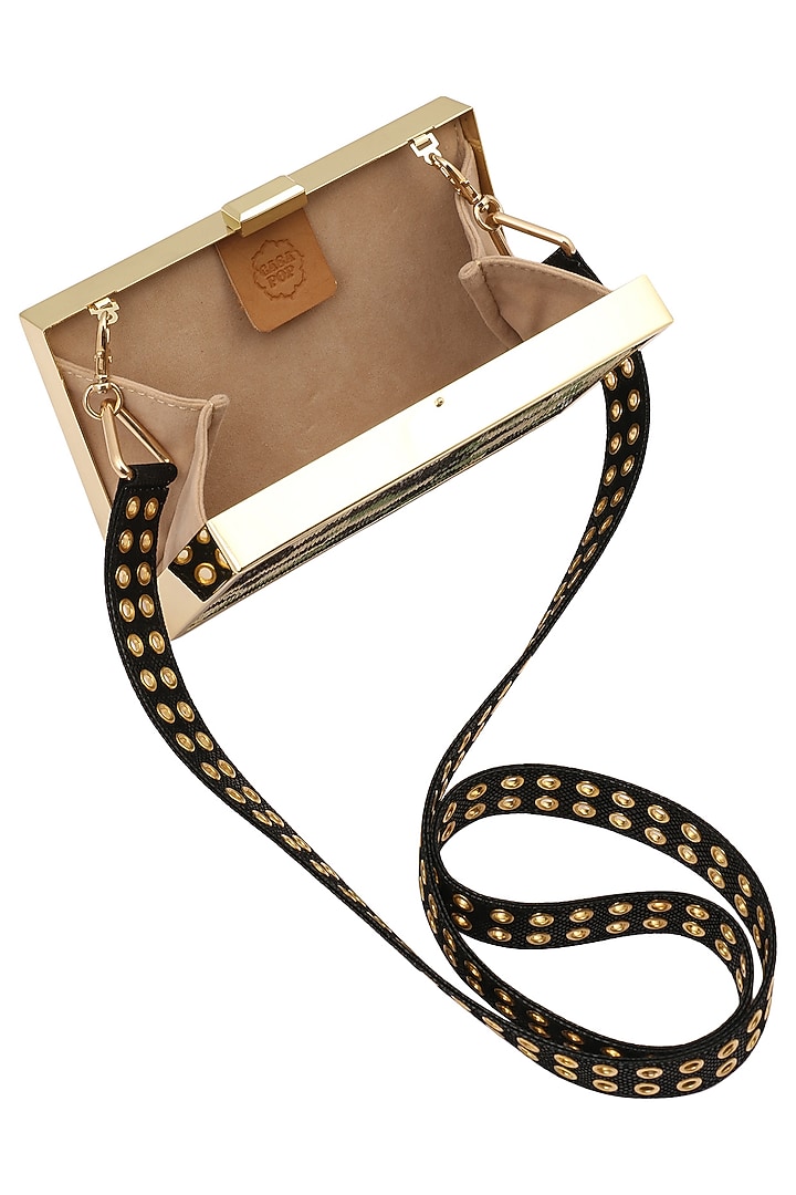 RASEEL AT CASAPOP presents Beige sequins work clutch available only at Pernia's Pop Up Shop.
