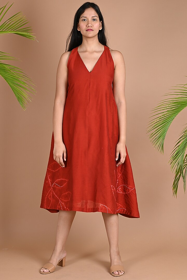 open lace back dress Floral & Chambray Dress – Love + Lace Collective
