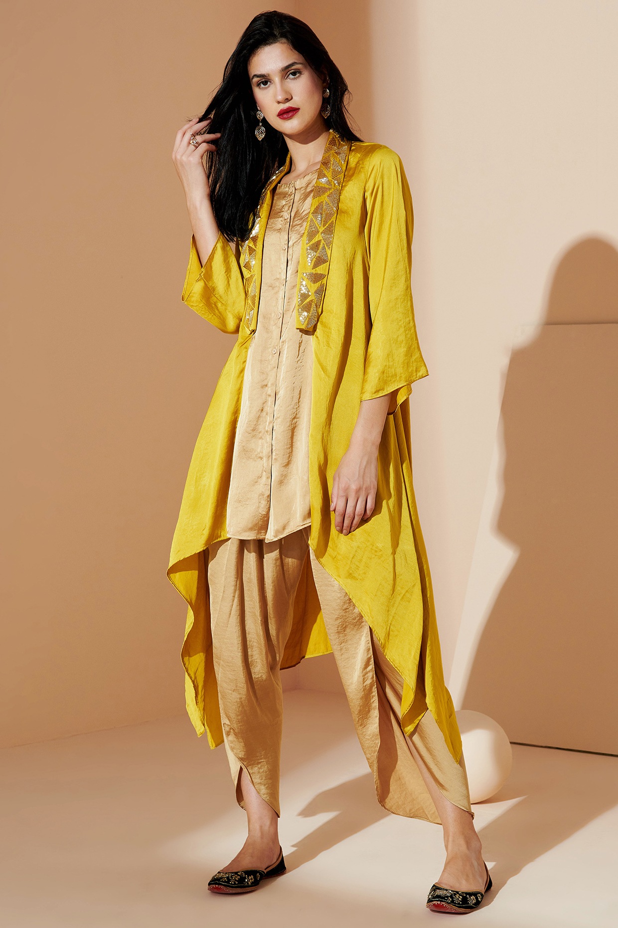 black strapless gown