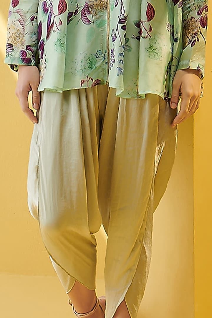 Mint Printed Shirt by Chique Clothing at Pernia's Pop Up Shop