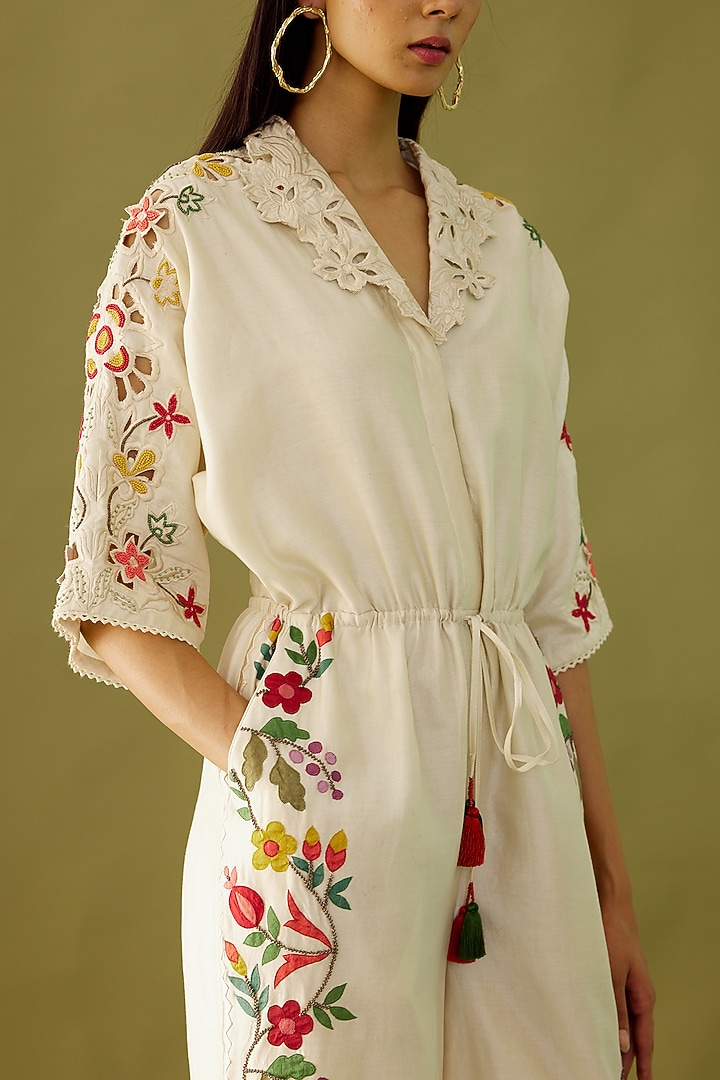 CHANDERI JUMPSUIT
