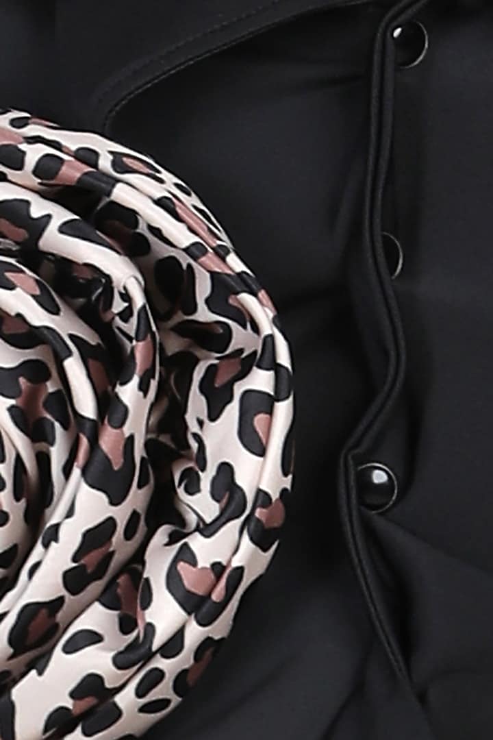 Black Lycra High-Low Dress For Girls by The Little celebs at Pernia's Pop Up Shop