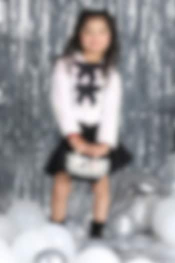 Black & White Sequins Co-Ord Set For Girls by The Little celebs at Pernia's Pop Up Shop