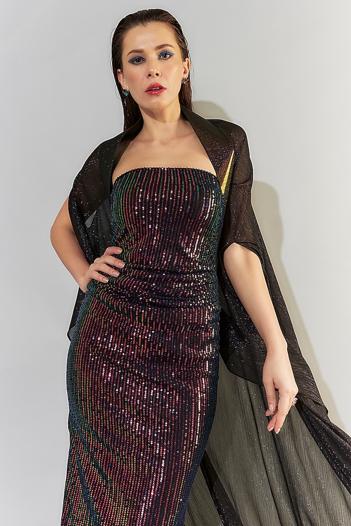 burgundy velvet dress off shoulder Xscape Plus Size Velvet Notch-Neck Off-The-Shoulder Gown - Burgundy