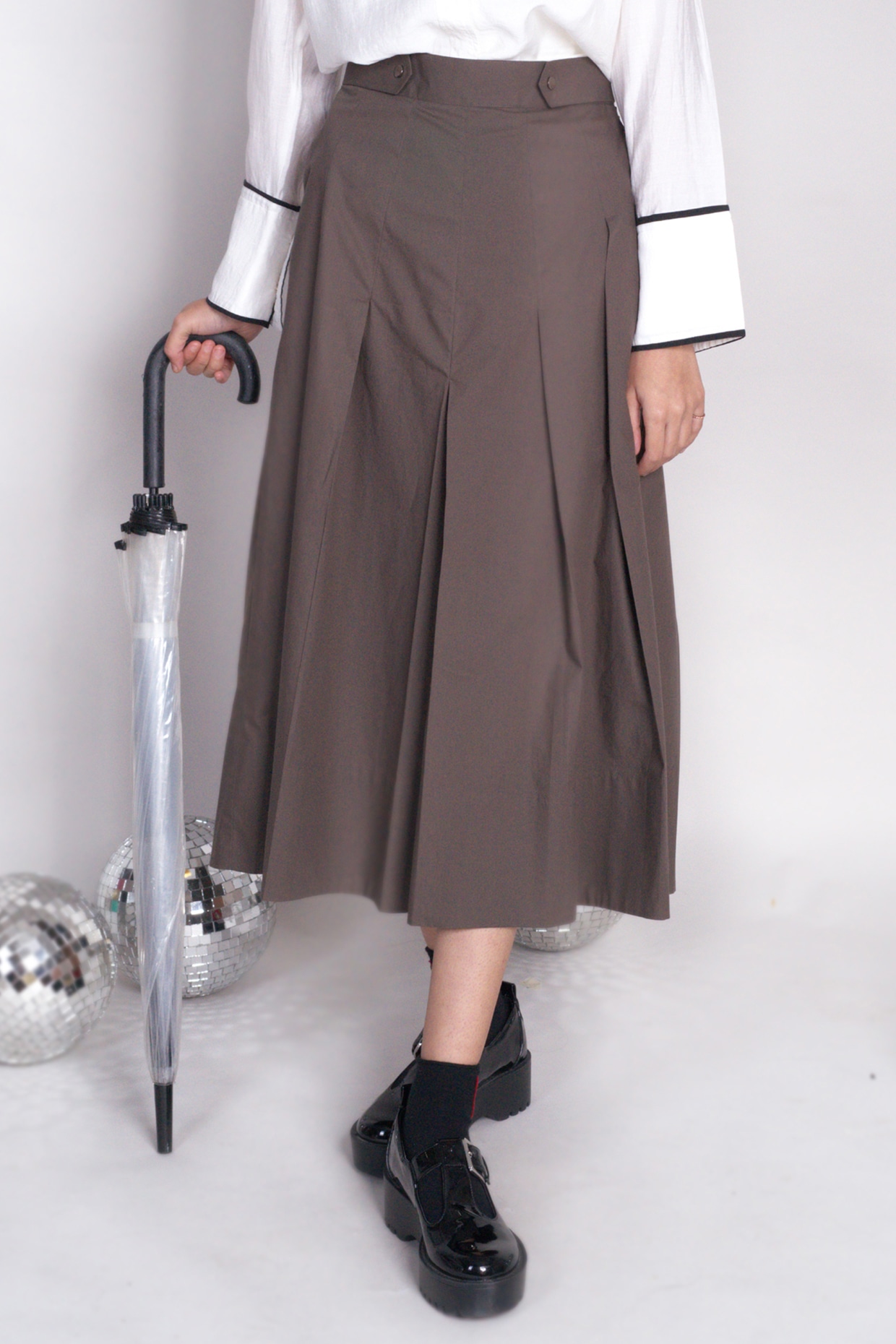 Pattern - Women's split skirt CULOTTES (sizes 32 - 52) - Picolly.com