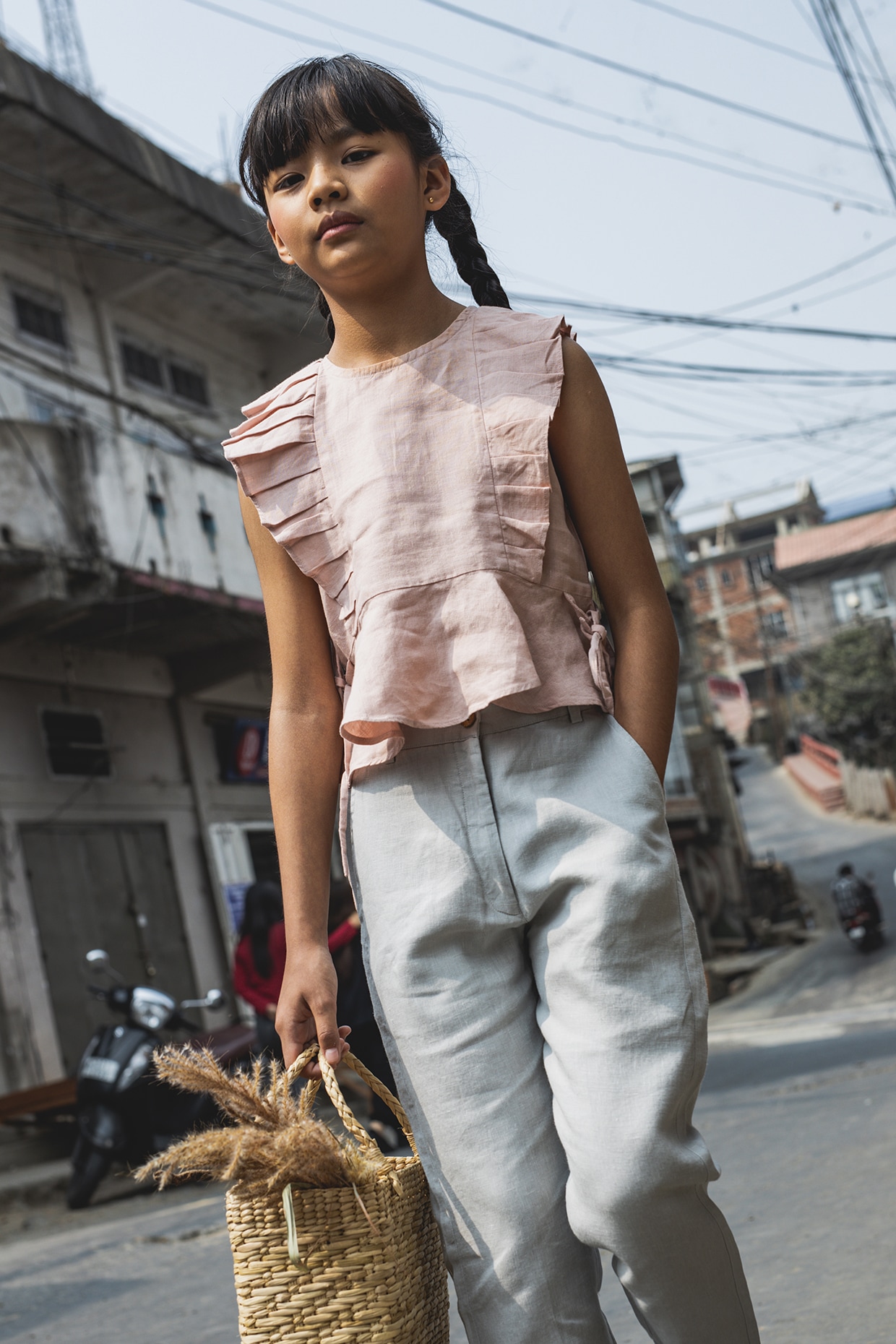 girls peplum