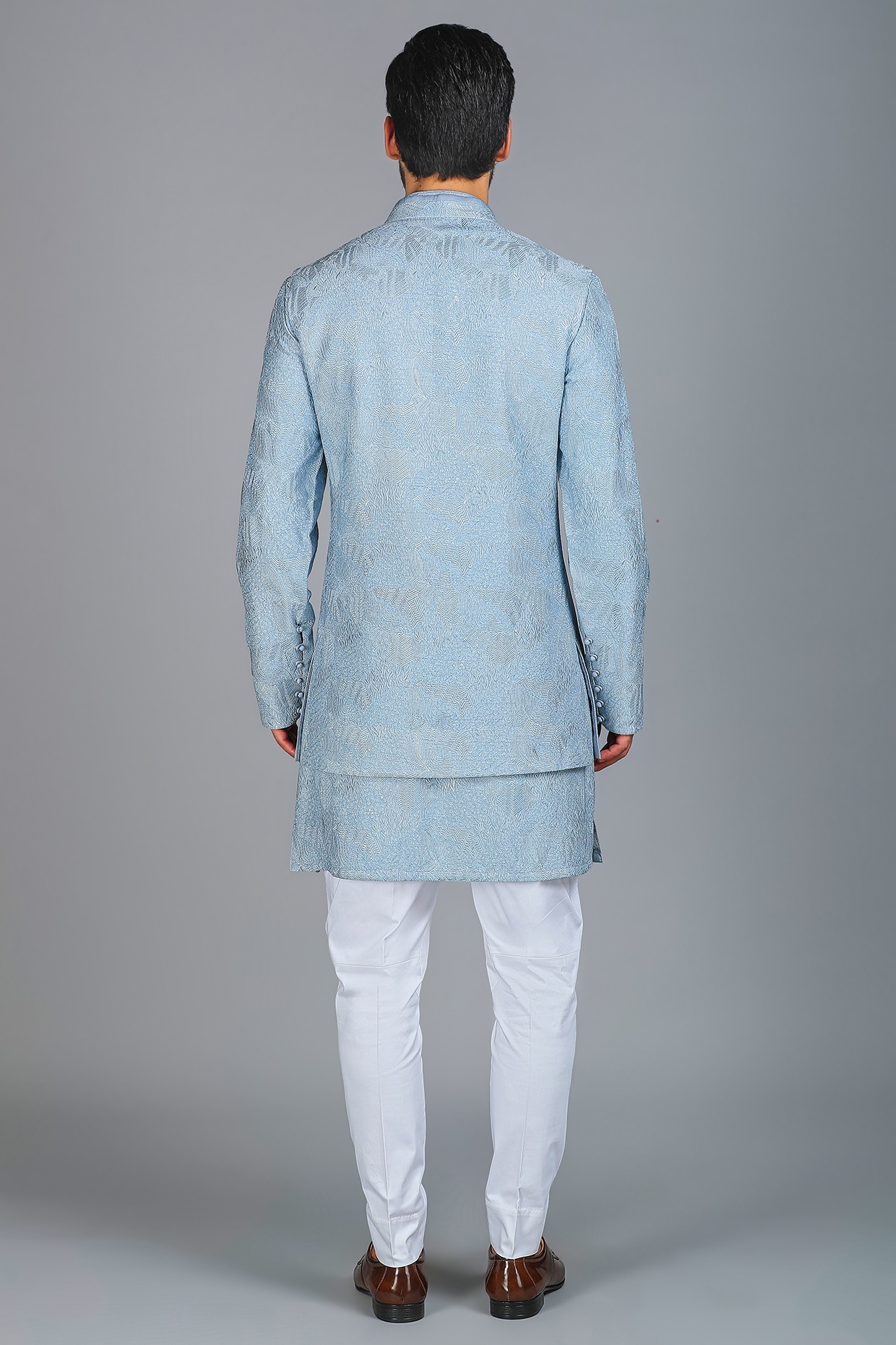 Chikankari nehru jacket Chikankari indian jacket wedding jacket party jacket  man | eBay