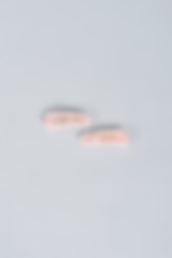 Pink Embellished Handmade Hairclips (Set of 2) For Girls by CHOKO at Pernia's Pop Up Shop