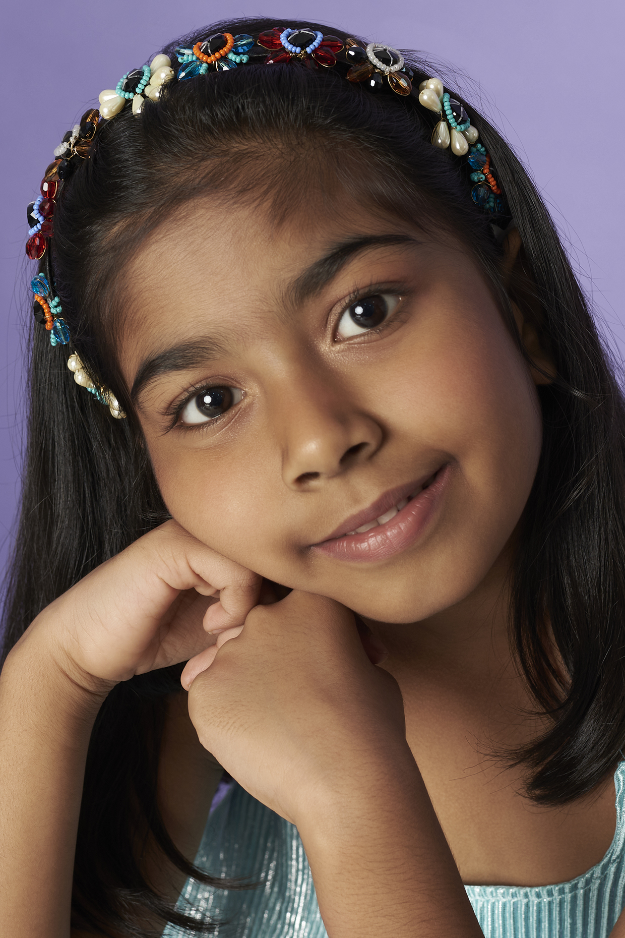 Multi-Colored Handmade Headband For Girls by CHOKO at Pernia's Pop Up Shop