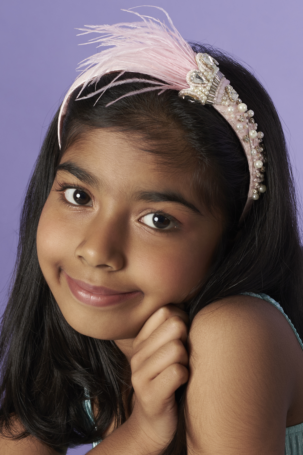 Pink Handmade Tiara For Girls by CHOKO at Pernia's Pop Up Shop