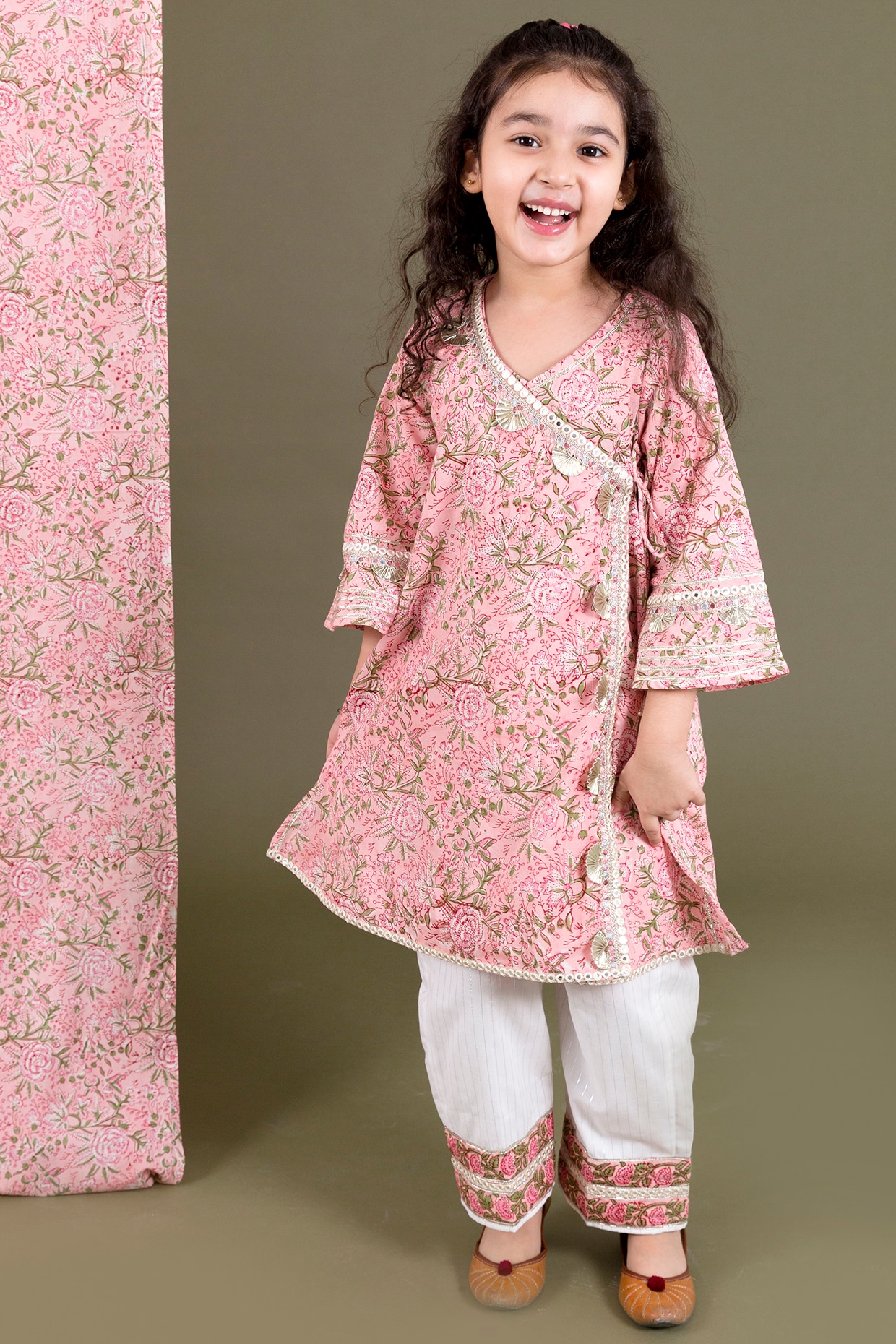 Buy Aarika Kids Navy Cotton Printed Kurti for Girls Clothing Online @ Tata  CLiQ