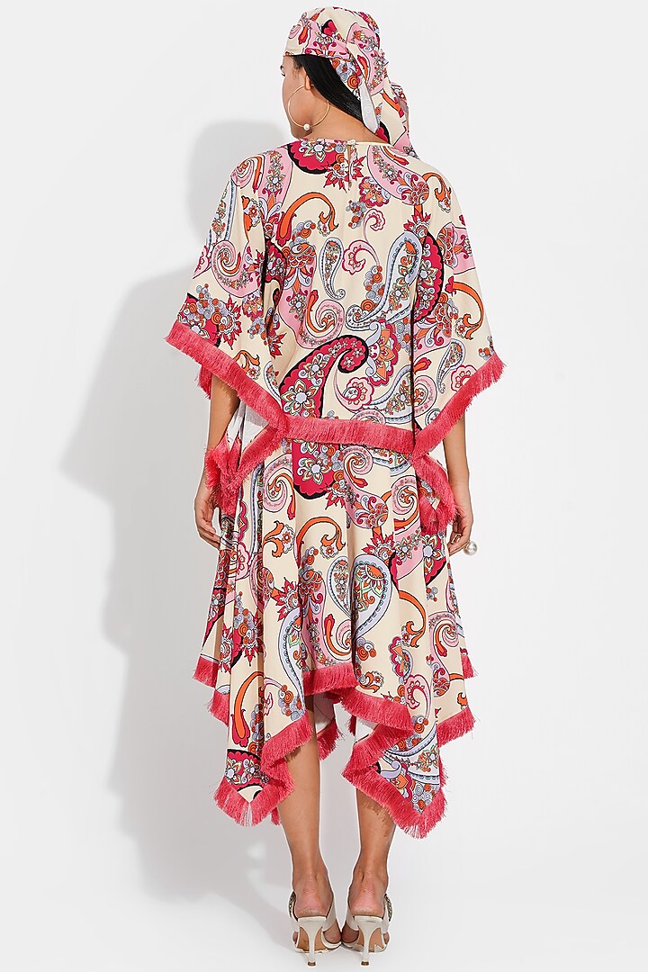 Lime Yellow Paisley Printed Skirt by Choje at Pernia's Pop Up Shop