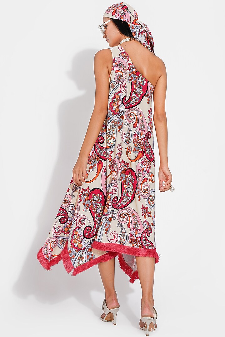 Lime Yellow Printed Summer Dress by Choje at Pernia's Pop Up Shop