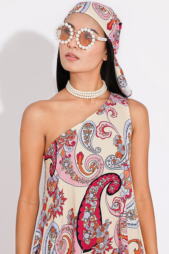 Lime Yellow Printed Summer Dress by Choje at Pernia's Pop Up Shop