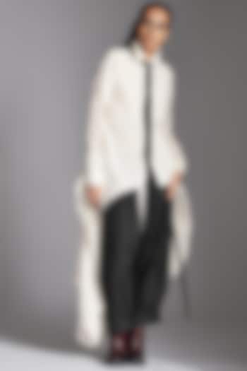 White Organic Cotton Shirt by Chola at Pernia's Pop Up Shop