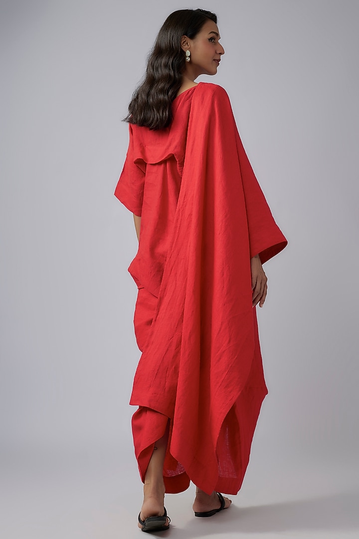 Red Line Narrow Skirt by Chola at Pernia's Pop Up Shop