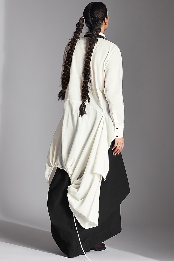 White Organic Cotton Shirt by Chola at Pernia's Pop Up Shop