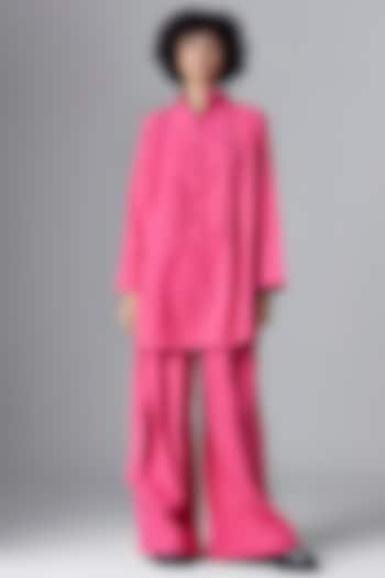 Pink Cotton Shirt by Chola at Pernia's Pop Up Shop