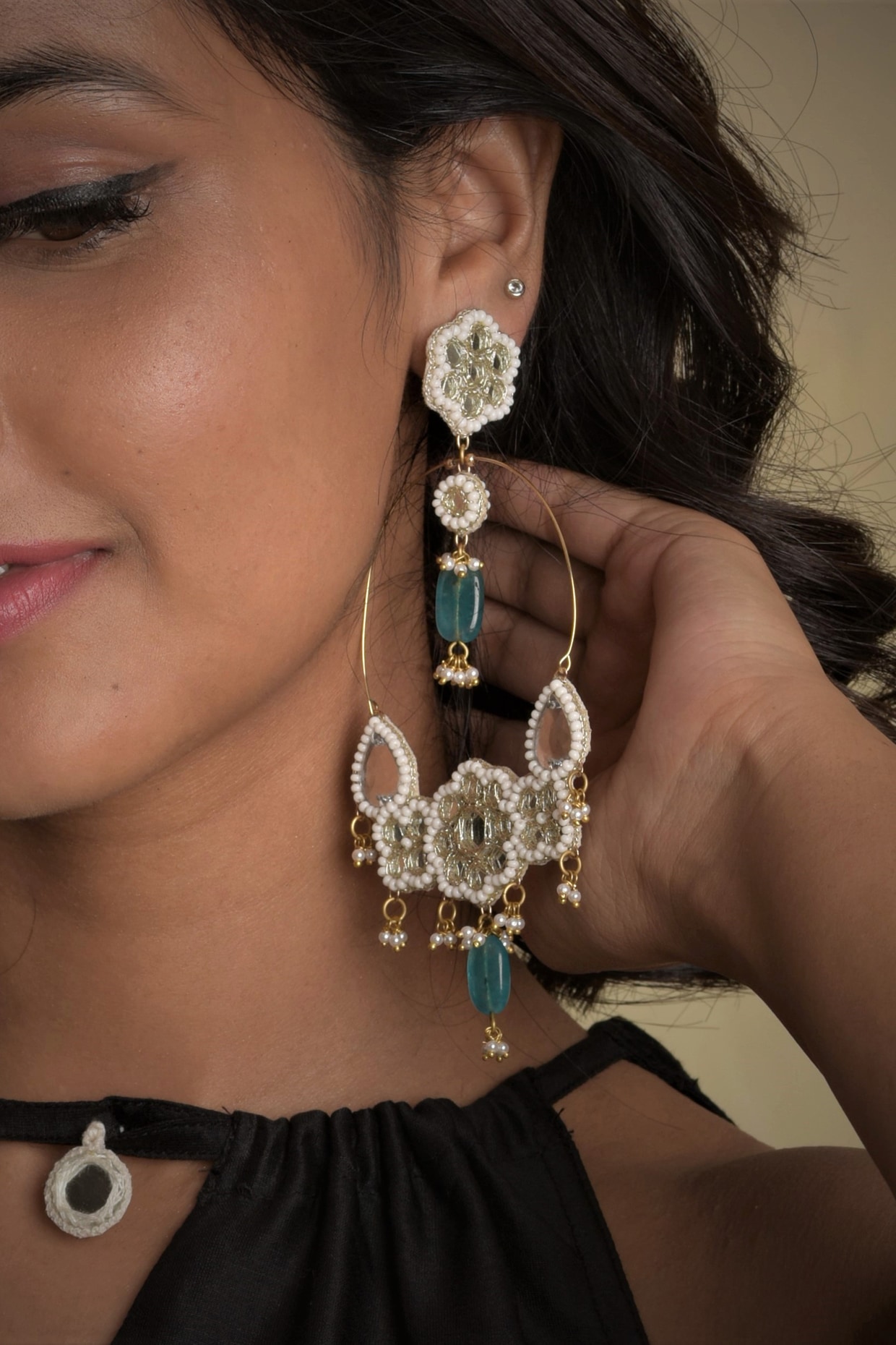 Very stylish gold earring design new earring design  gold earring design  in Pakistan  YouTube