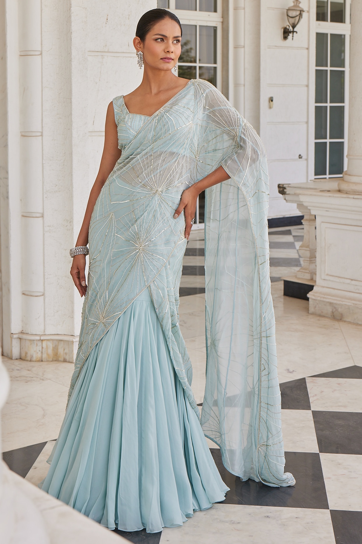 40 Elegant Half Saree Lehenga Designs For The South Indian Brides! | Lehenga  designs, Lehenga saree design, Half saree lehenga