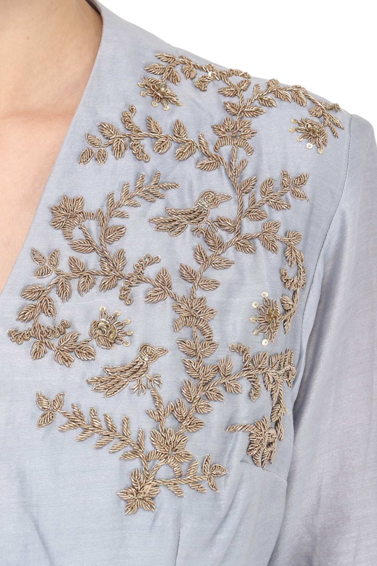 Peplum Top With Dhoti Pants