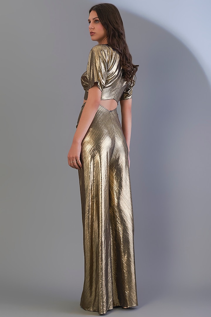 Golden Co-Ord Set by CHAM CHAM at Pernia's Pop Up Shop