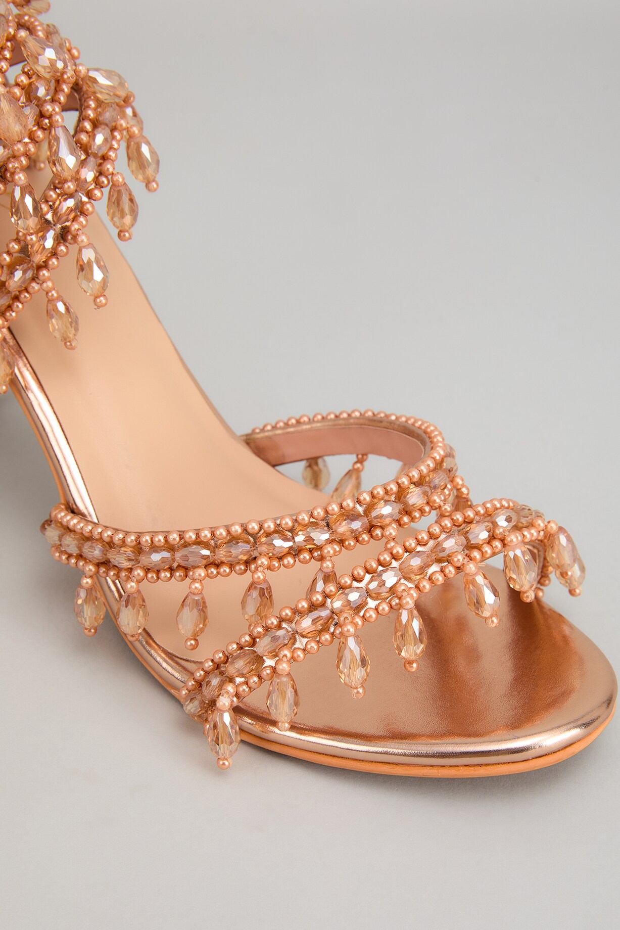 Crystal & Pearl Hepburn Heel Shoe