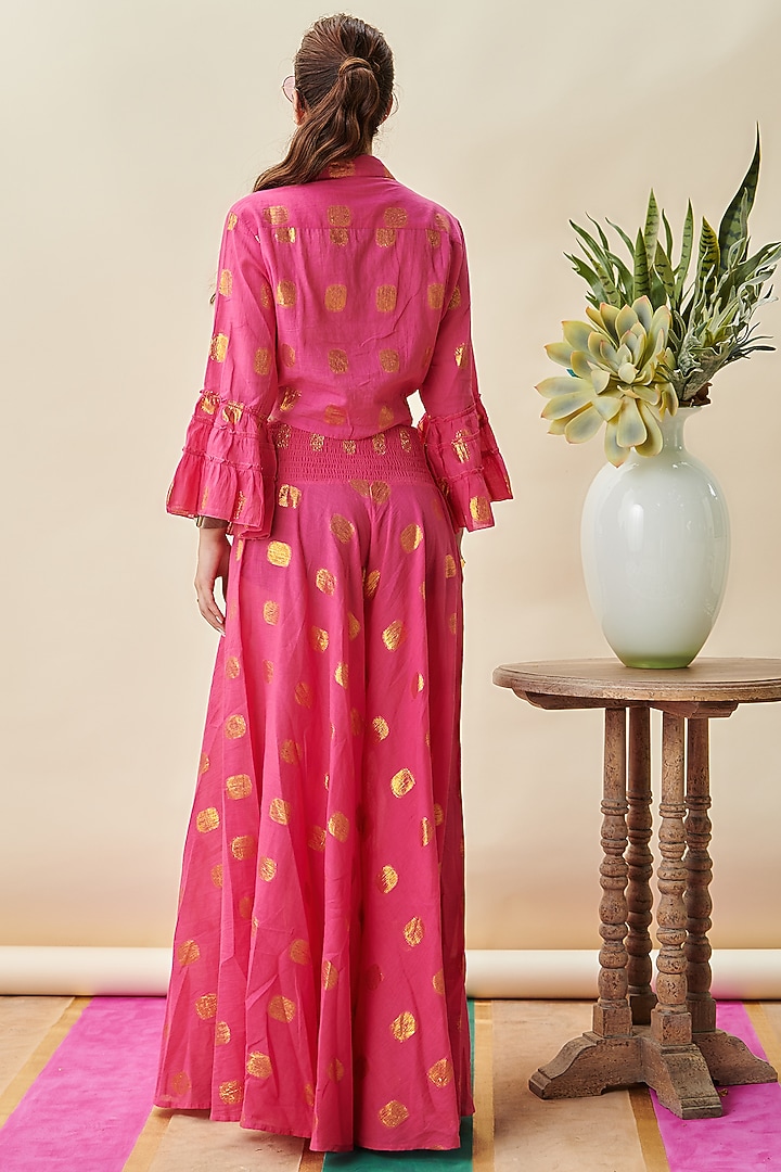 Pink Cotton Co-ord Set by Cin Cin at Pernia's Pop Up Shop