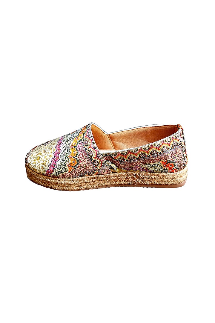 Multi-Colored PU Shoes by Cinderella by Heena Yusuf