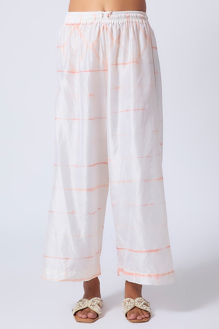 Pink Mulberry Silk Kurta Set by CoralbySeema at Pernia's Pop Up Shop