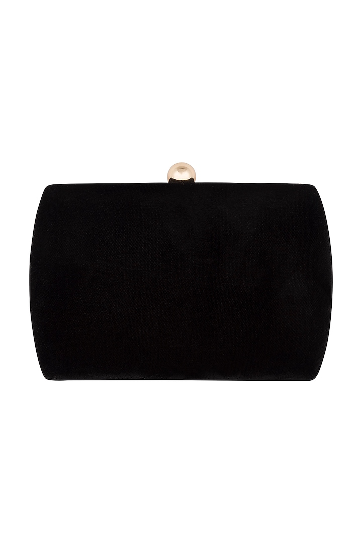 Black Sequins Embroidered Clutch Design by Clutch'D at Pernia's Pop Up ...