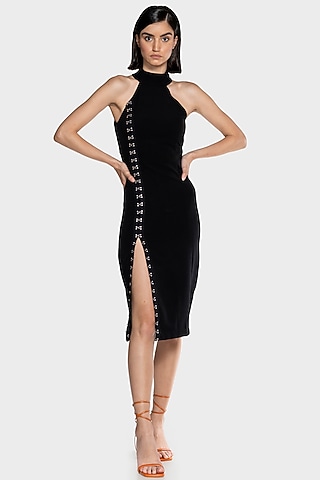 Black Viscose Dress by CILVR