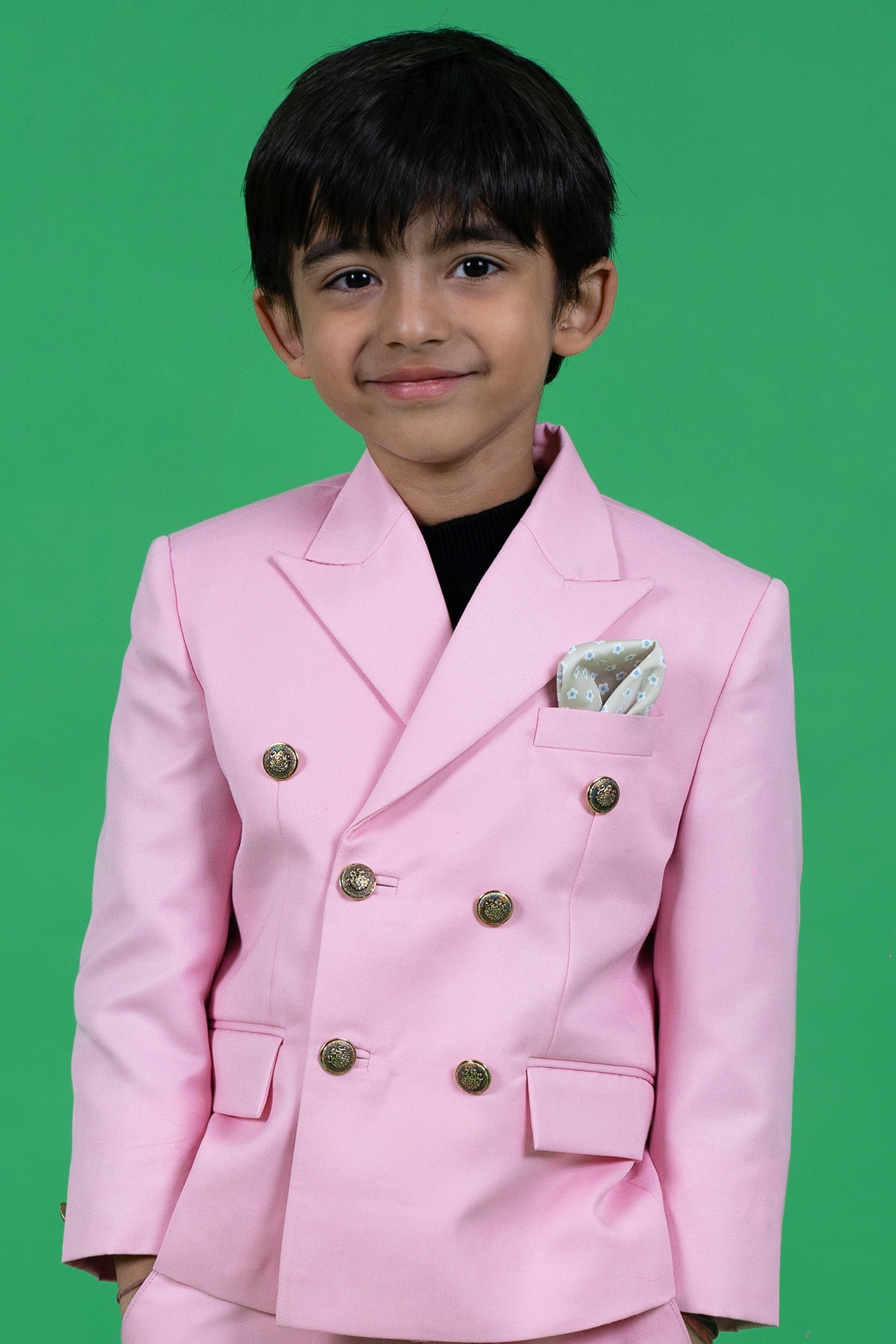 Pink coat 2024 for kids